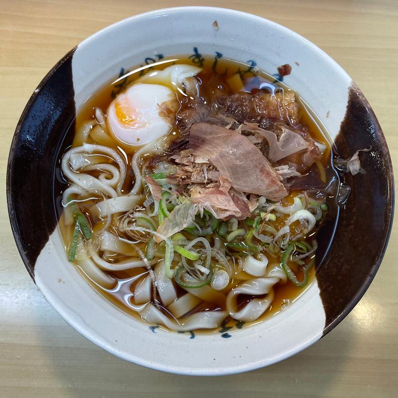 きしめん(玉子入り)(住よし JR名古屋駅 新幹線上り)