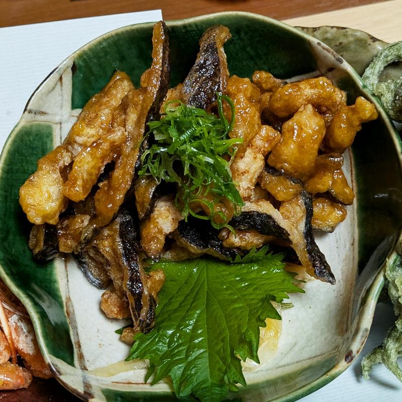 うつぼ唐揚げ(藤のや)