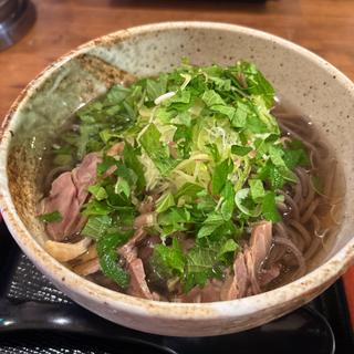 冷たい山椒肉そば(肉そば家 笑梟 （ふくろう）)