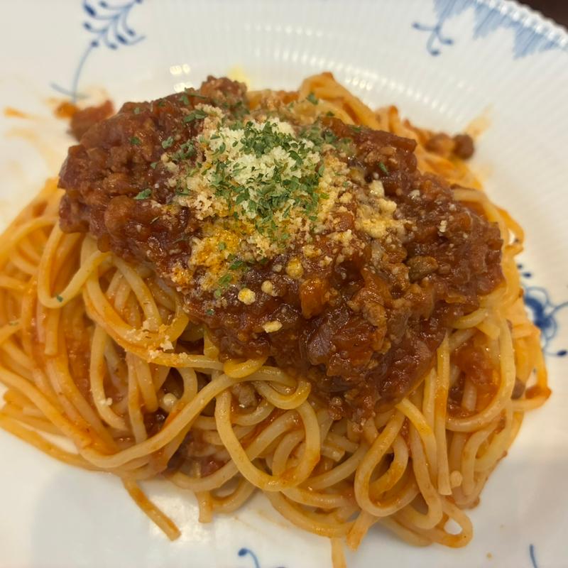 ミートソーススパゲッティ(椿屋カフェ ラゾーナ川崎店)