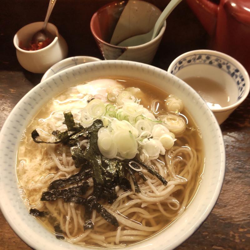 月見そば(かしわや )