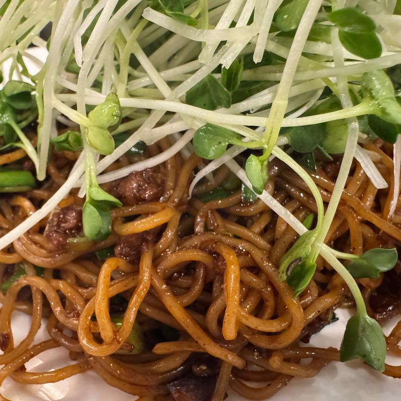 汁なし辣醤麺(中華料理 徳武)