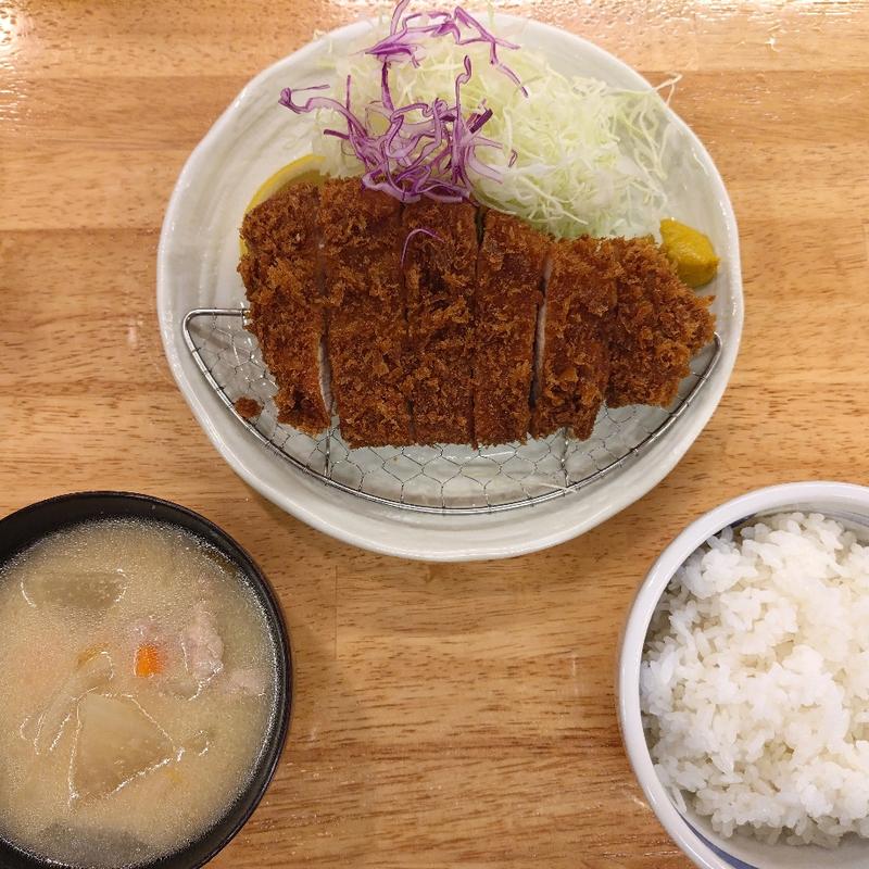 ロースかつ定食(とんかつ日本橋食堂)