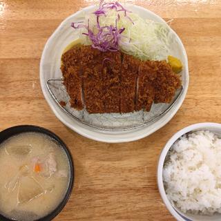ロースかつ定食(とんかつ日本橋食堂)