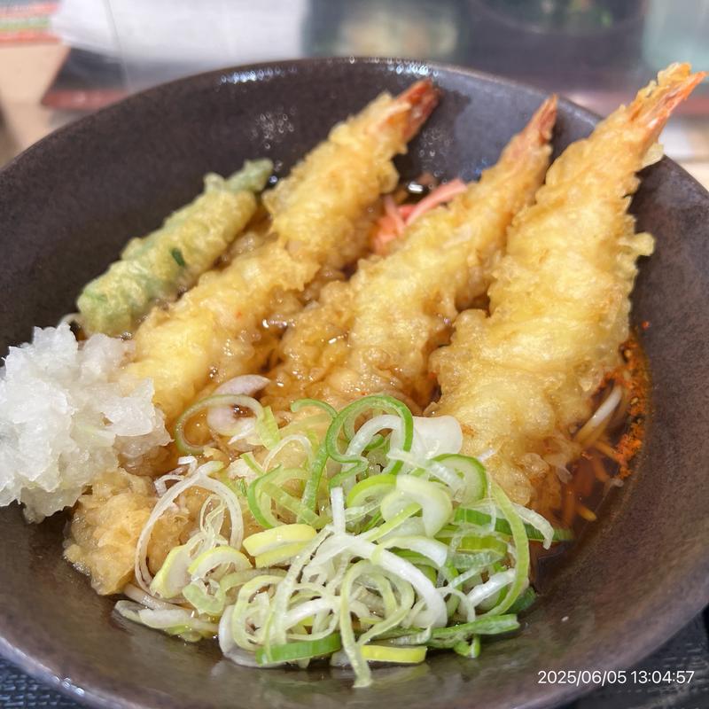 三海老天そば(ゆで太郎 竹橋店)