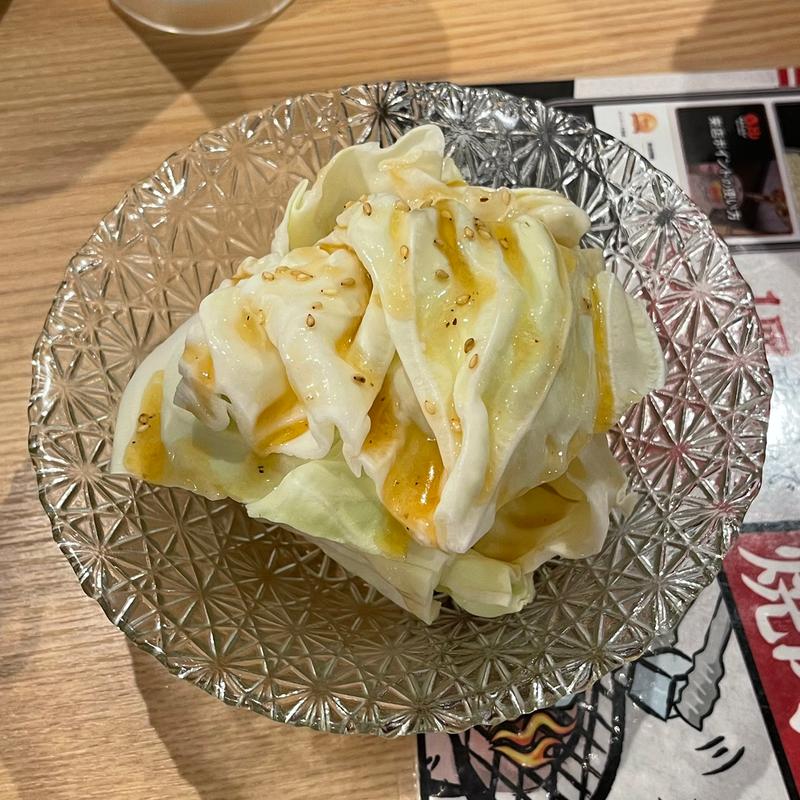 やみつきキャベツ(焼肉ホルモンまるよし精肉店 新福島店)