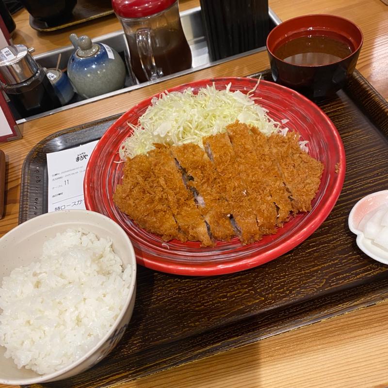 【限定】特ロースかつ定食(とんかつ　まるや 大手町店 )