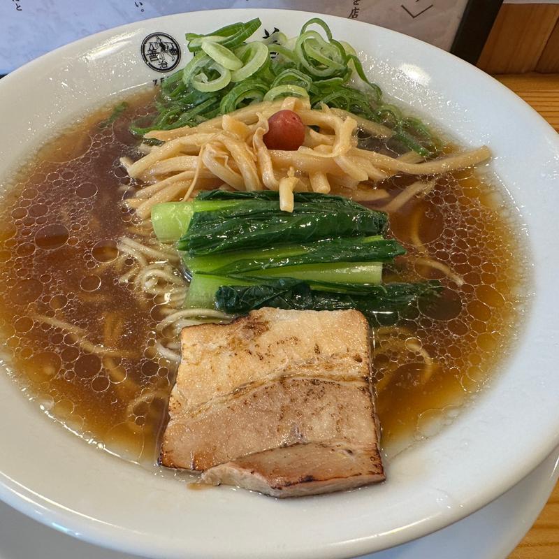 淡麗醤油らぁ麺(らぁ麺善治 郡山店)