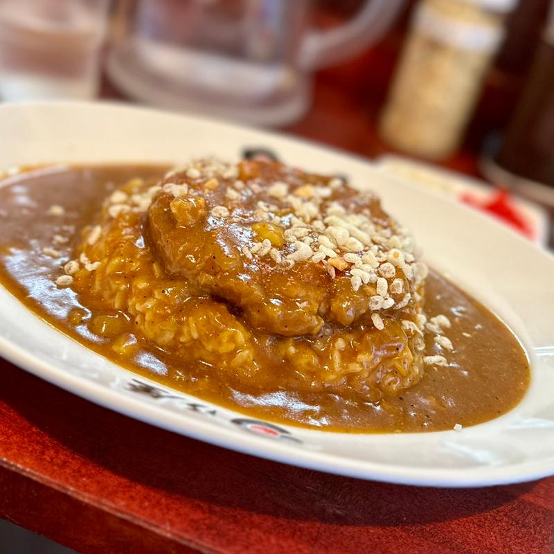 名代メンチカツカレー(日乃屋カレー 慶大東門前 )