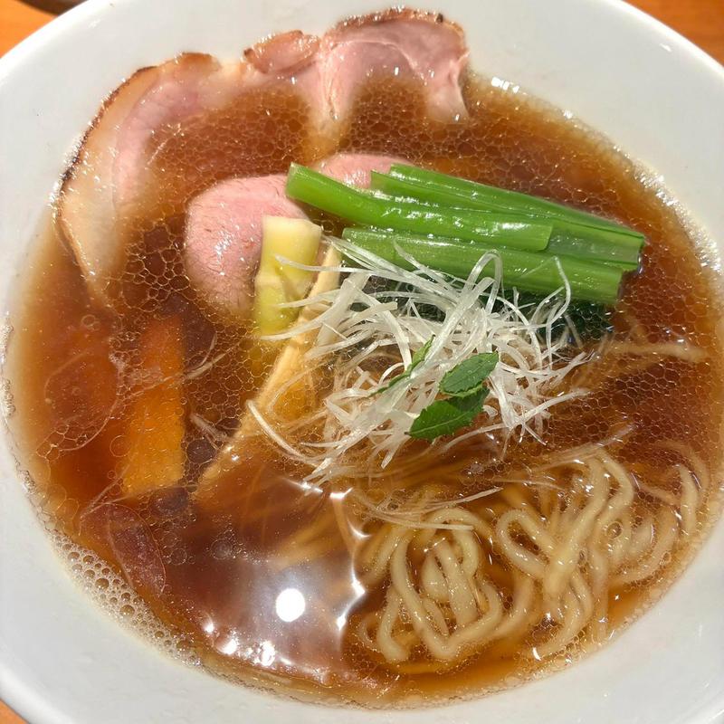 のどぐろ煮干しの出汁中華蕎麦(麺家 たけ田)