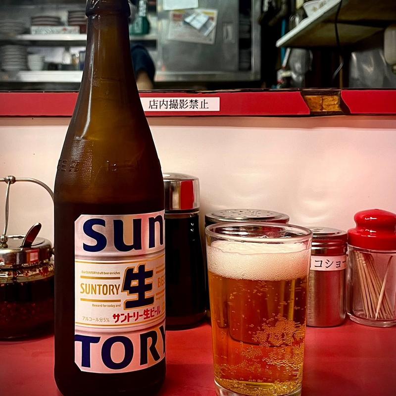 瓶ビール(永楽　そば店 （【旧店名】中華そば 永楽）)