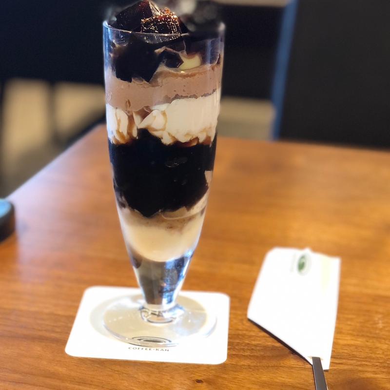 炭焼珈琲ゼリーのシンフォニー(珈琲館 日立駅前店 )