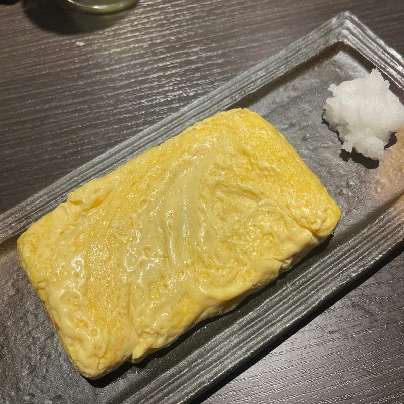 だし巻き玉子(地鶏 土鍋ご飯 あし火 高崎店)