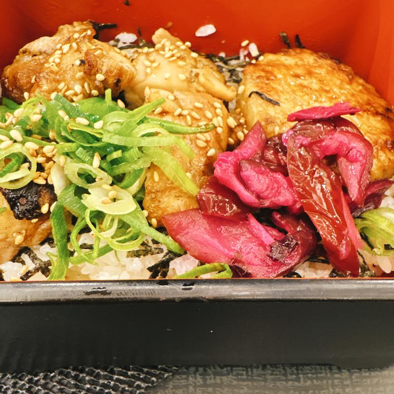 炭火焼き鶏重(並)(なか卯 梅田東店 )