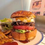 ベイクドカマンベールチーズ照り焼きバーガー