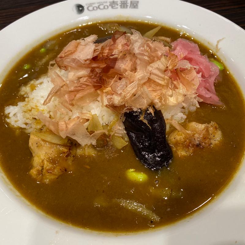 炭火焼きチキンと和出汁カレー(CoCo壱番屋 博多区中洲店 （ココイチバンヤ）)