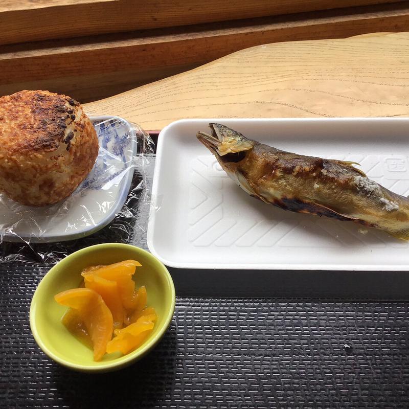 鮎塩焼(ヤナ茶屋もがみ )