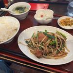 レバニラ炒め定食