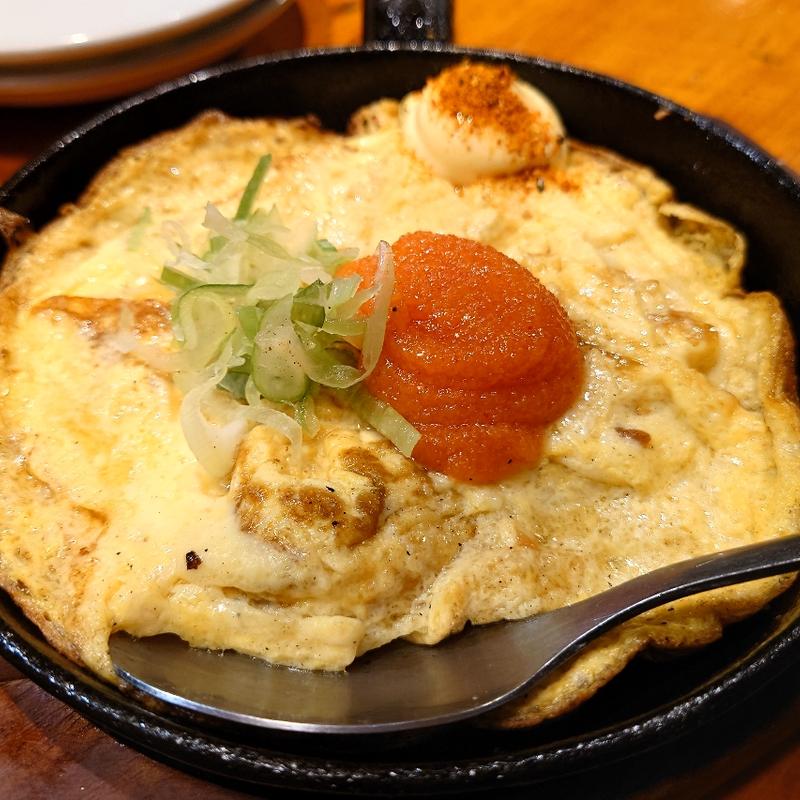 鉄板明太玉子(博多劇場 柏店 （【旧店名】屋台屋 九ちゃん 柏店）)