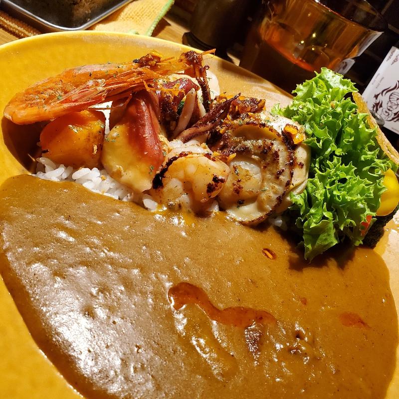浜カレー(CURRY SHOP 円山教授。)