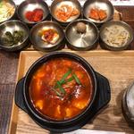海鮮純豆腐チゲ定食