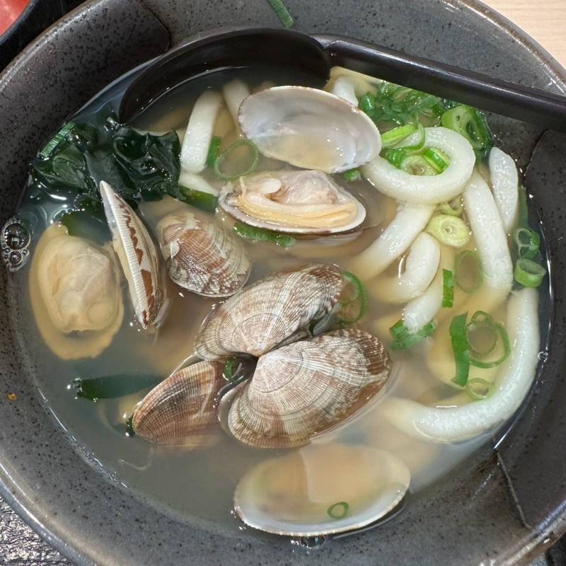 あさりうどん(うどん王 なんばウォーク店)