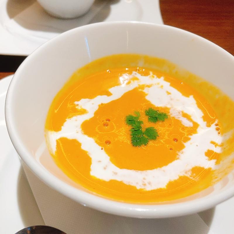 オマール海老のビスク（モーニングセット）(むさしの森珈琲 国泰寺店)