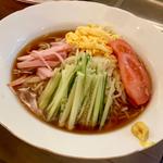 冷やし中華セット［夏季限定］-冷やし中華•炒飯（小）-