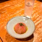 トマトの旨浸し(和光 日本酒バル まいかけ)