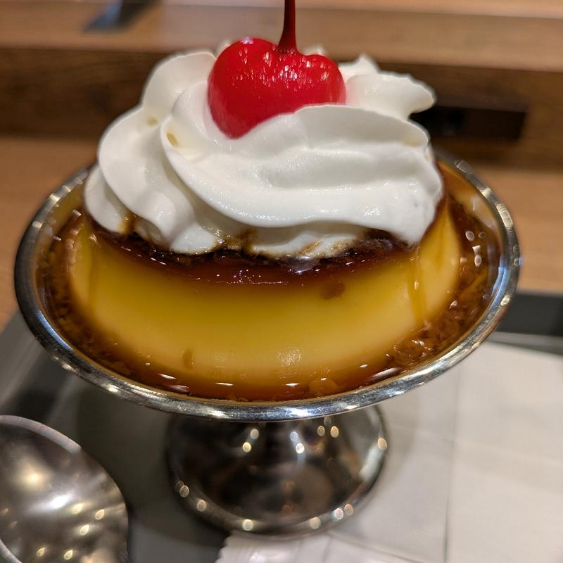 かなり固めのクラシックプリン(PRONTO アトレ浦和店)