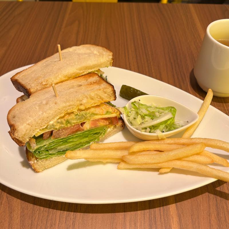 エビとアボカドサンド(エアーズバーガー)