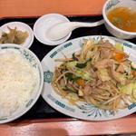 肉野菜炒め定食