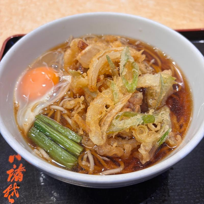 かき揚げ玉子(小諸そば 日本橋店)