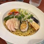 イタリアンな冷製中華大石製麺