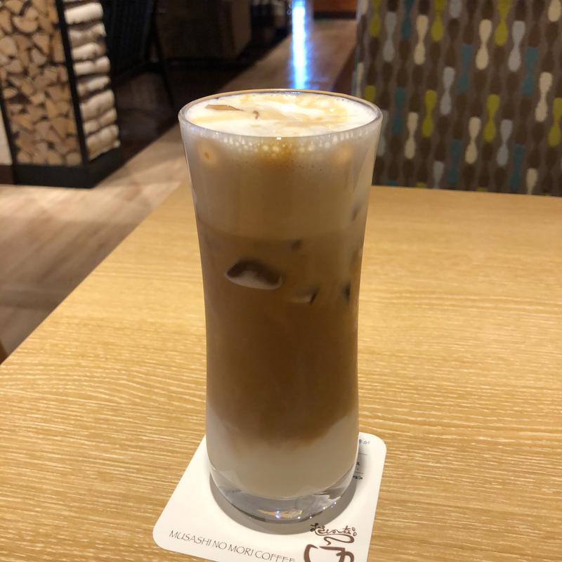 カフェラテ（アイス）(むさしの森珈琲 松戸新田店)