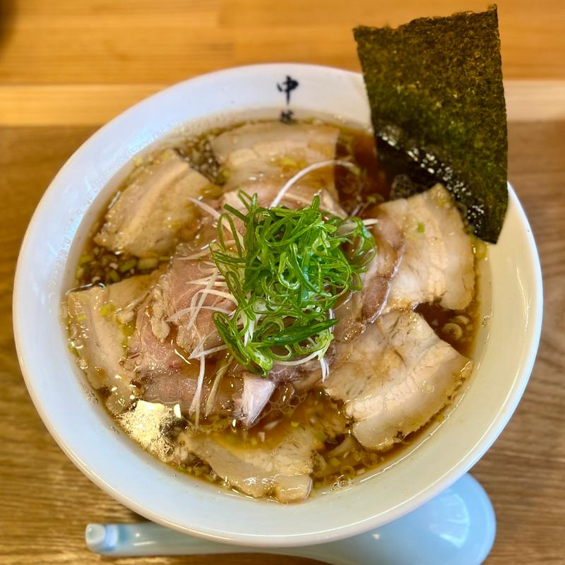 朝ラーメン/肉そば(中華ソバ 風来堂)