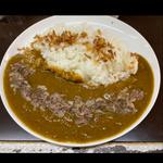 牛すじカレーライス 並盛(牛すじカレー 小さなカレー家 大久保店)
