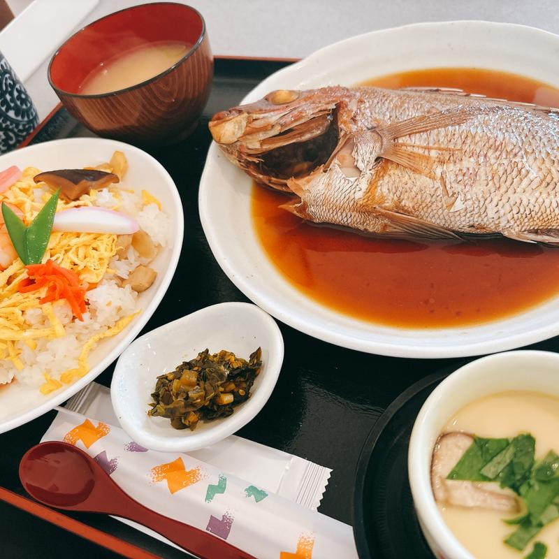 鯛の煮付け定食(かさおか食堂 )