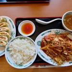 バクダン炒め定食