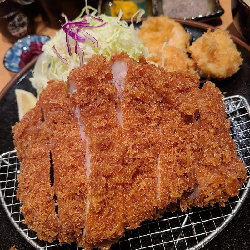 特ロースカツ定食(300g)(とんかつ檍 銀座4丁目店)