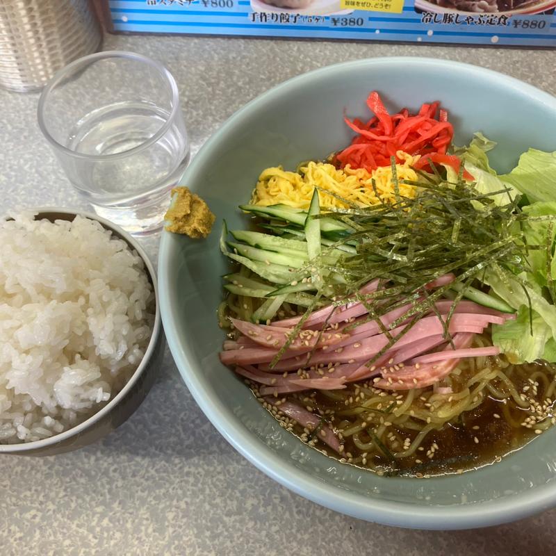 冷やし中華ライス(麺屋☆めん吉)