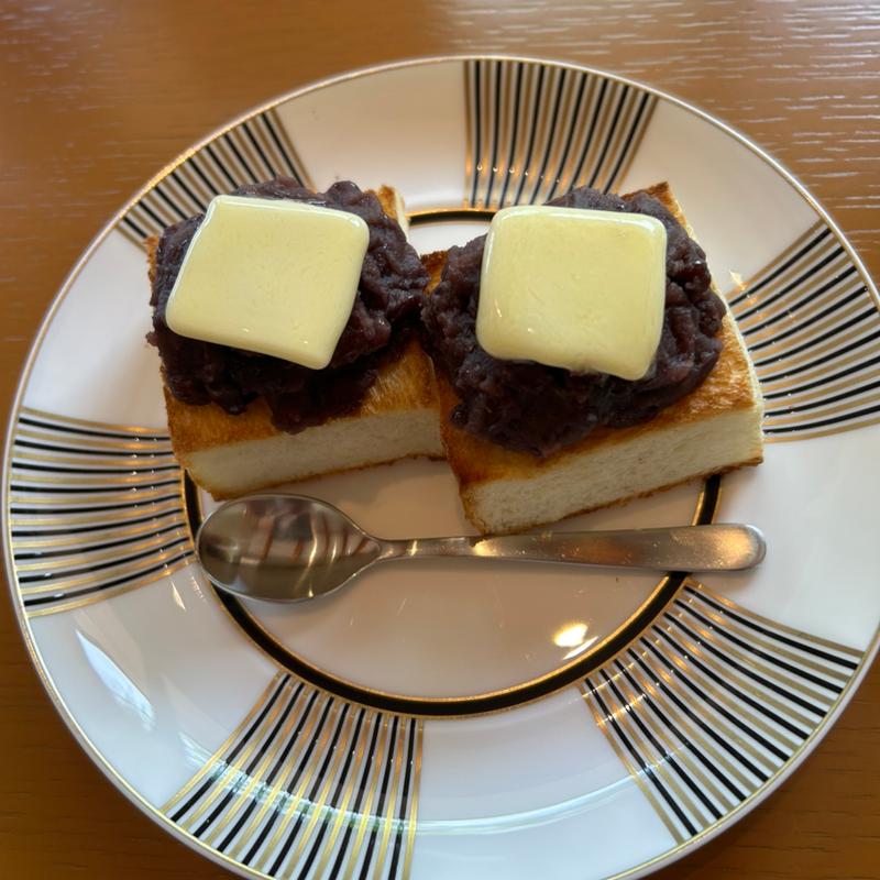 あんバタートースト(cafe merinki カフェ メリンキ)