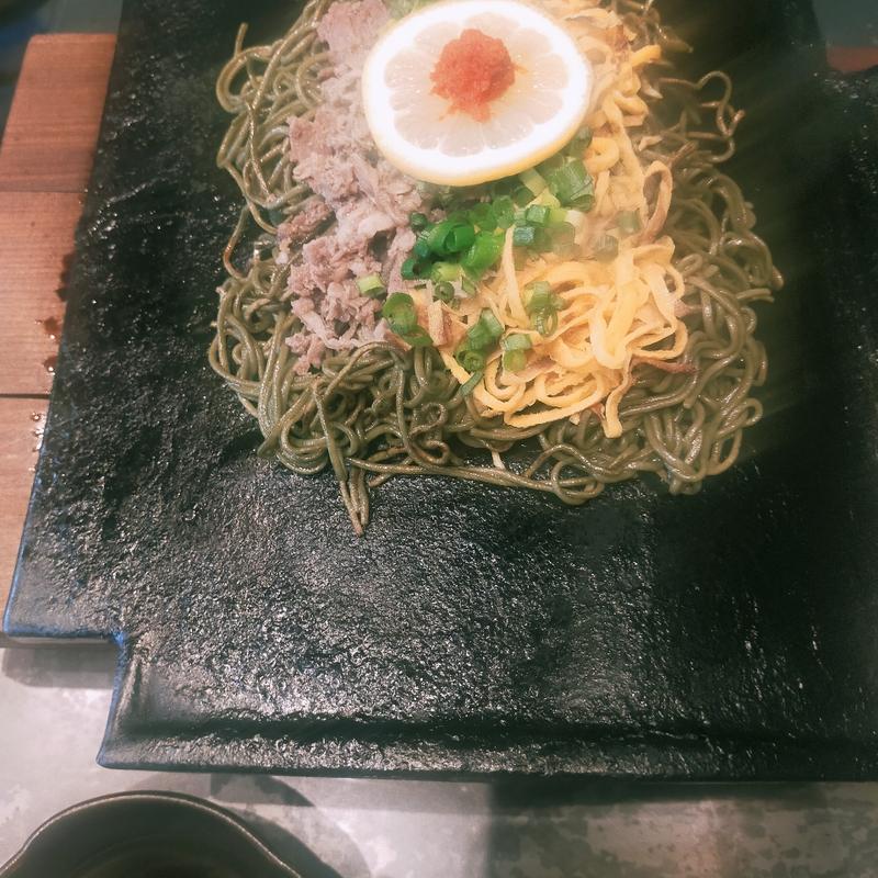 瓦そば(瓦そば柳屋 山口 一の坂川店)