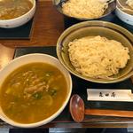 幅六きしめん温返しカレー(期間限定)