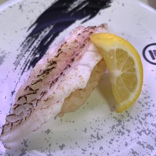 真鯛炙り塩レモン(1貫)(回転寿司みさき イオン板橋ショッピングセンター店)