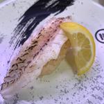 真鯛炙り塩レモン(1貫)(回転寿司みさき イオン板橋ショッピングセンター店)