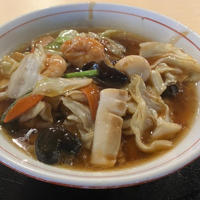 五目タン麺(中華料理 百菜)