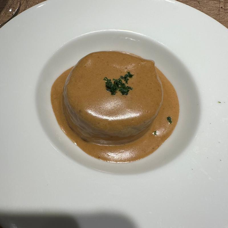 大根 ポルチーニ茸のクリームソース(赤白 天王寺ミオ店)