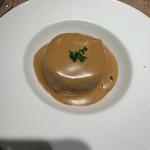大根 ポルチーニ茸のクリームソース