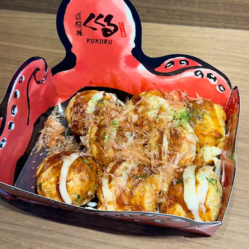 たこ焼き(たこ家道頓堀くくる道頓堀本店)